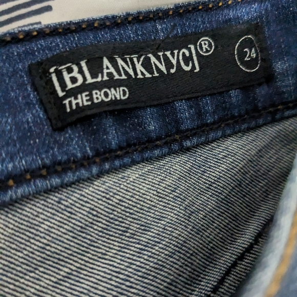 BlankNYC  the bond jeans denim size 24,93%cotton - Picture 5 of 6
